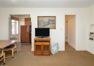 Baroness Hotel room with TV