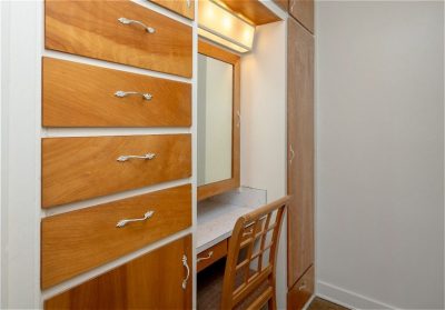 Baroness Hotel room with vanity